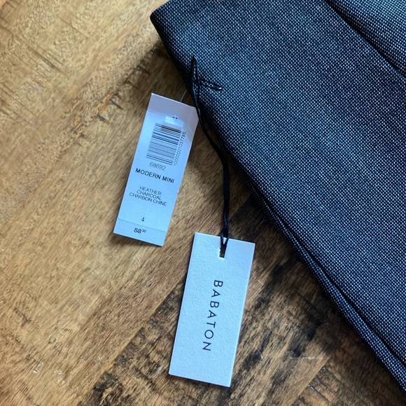 Babaton (Aritzia) Modern Mini - Heather Charcoal - Picture 5 of 13